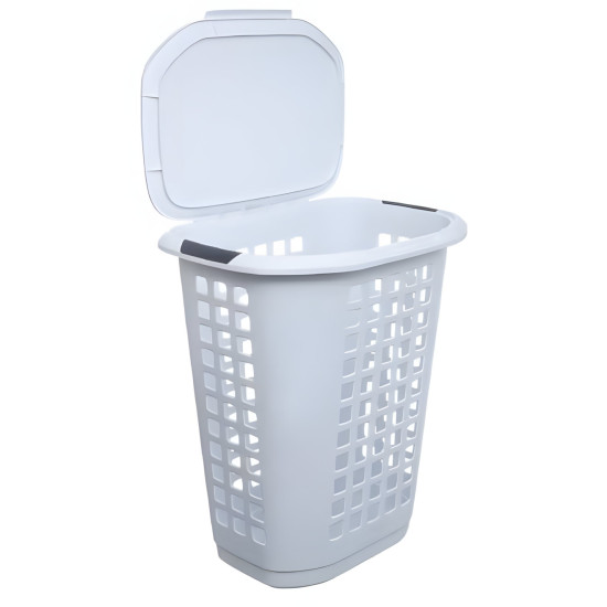 Plastic Laundry Basket 63 L